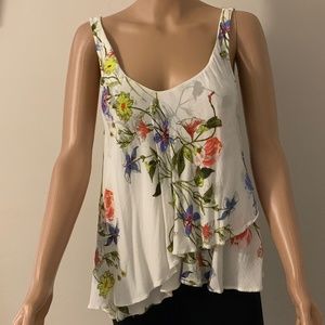 FREE PEOPLE FLOWY HALTER TOP SIZE SMALL/PETITE